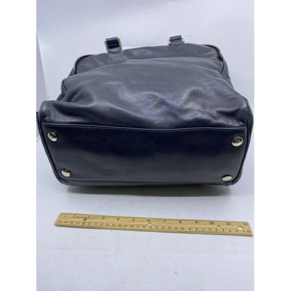 Jimmy Choo Justine Handbag Black Leather Shoulder Bag - Picture 7 of 12